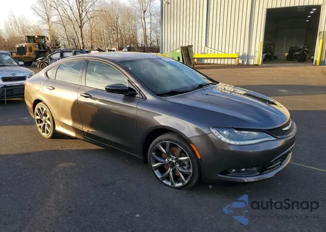2015 Chrysler 200 S z USA, uszkodzony, nr VIN 1C3CCCBG2FN673565